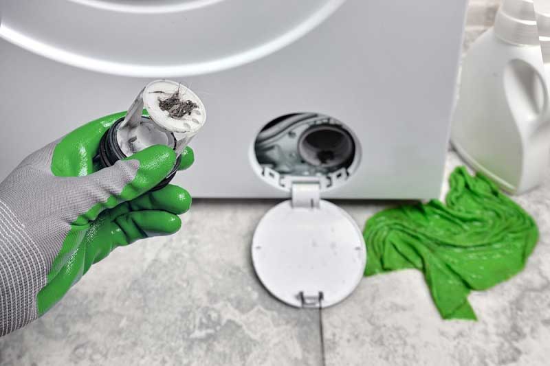 eldugult mosógép javítás